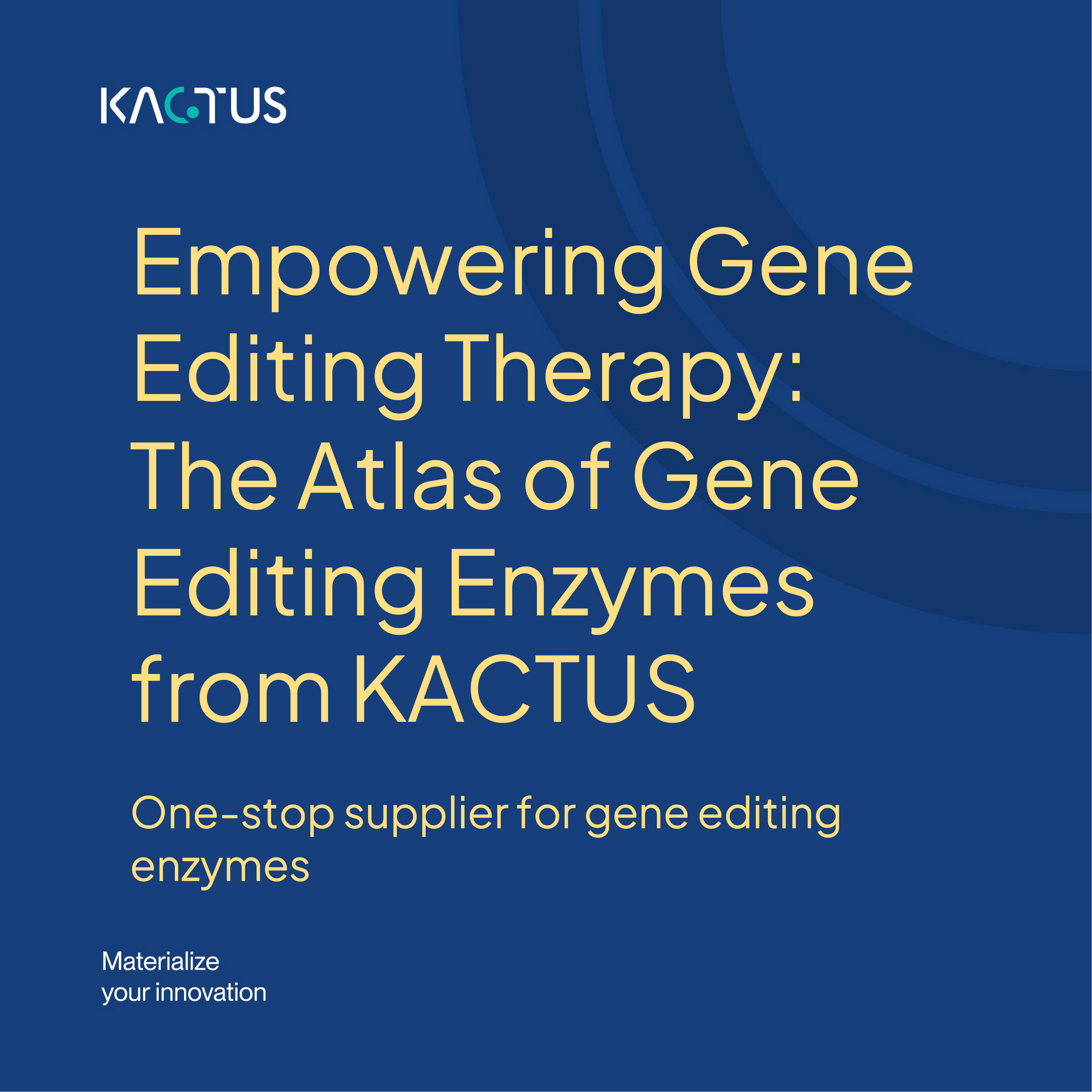 Empowering Gene Editing Therapy: The Atlas of Gene Editing Enzymes from KACTUS