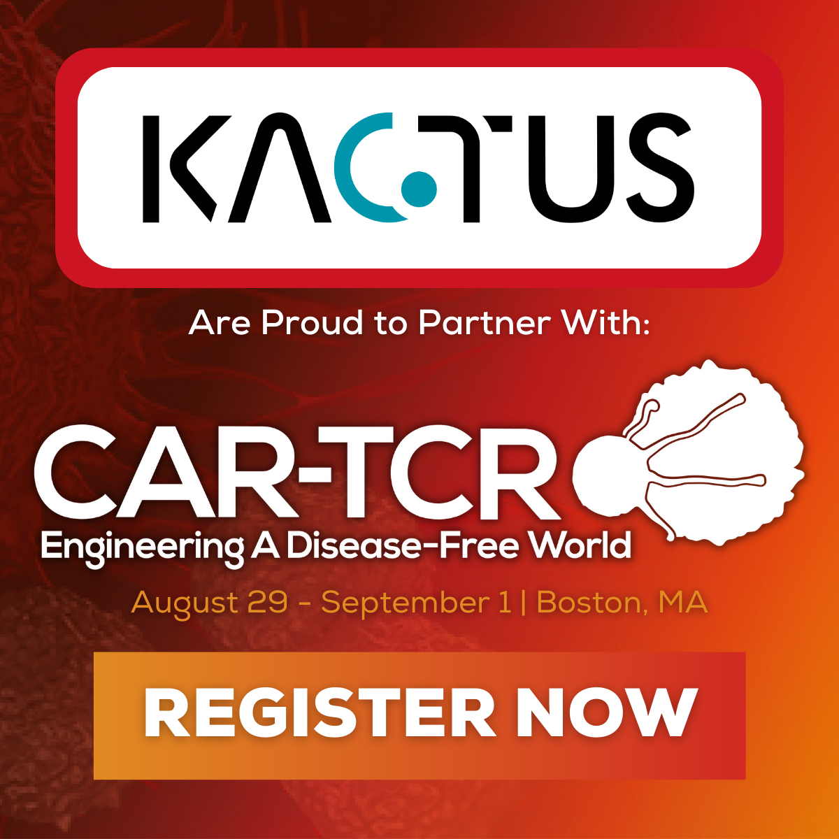 KACTUS to Exhibit at the 8th CAR-TCR Summit in Boston: Showcasing Innovative MHC & TCR Products & Services