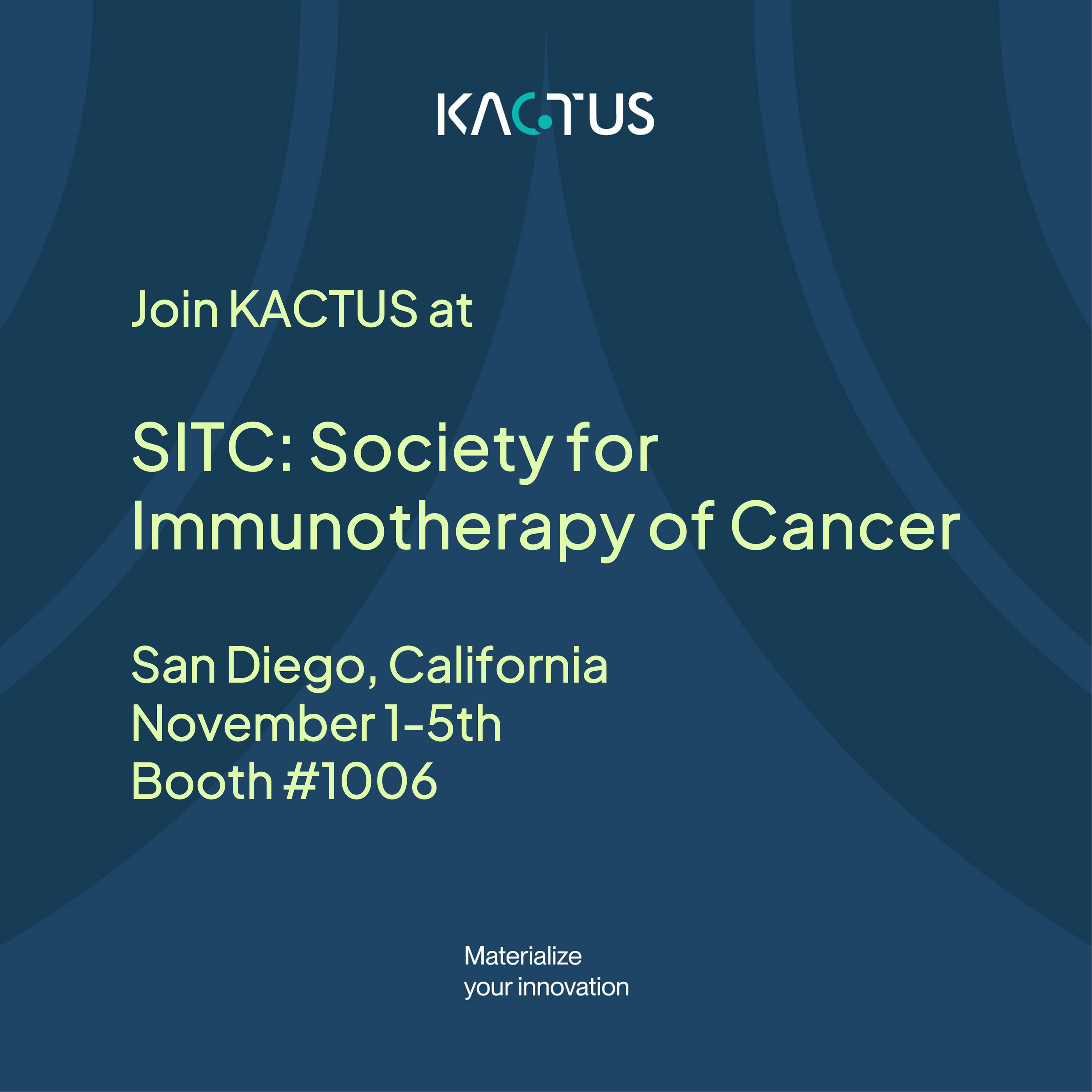Join KACTUS at SITC's 38th Annual Meeting: Discovering the Latest Innovations in MHC Complexes
