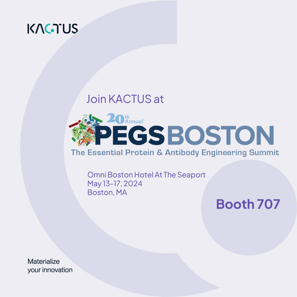 KACTUS Booth #707 at PEGS Boston Summit 2024