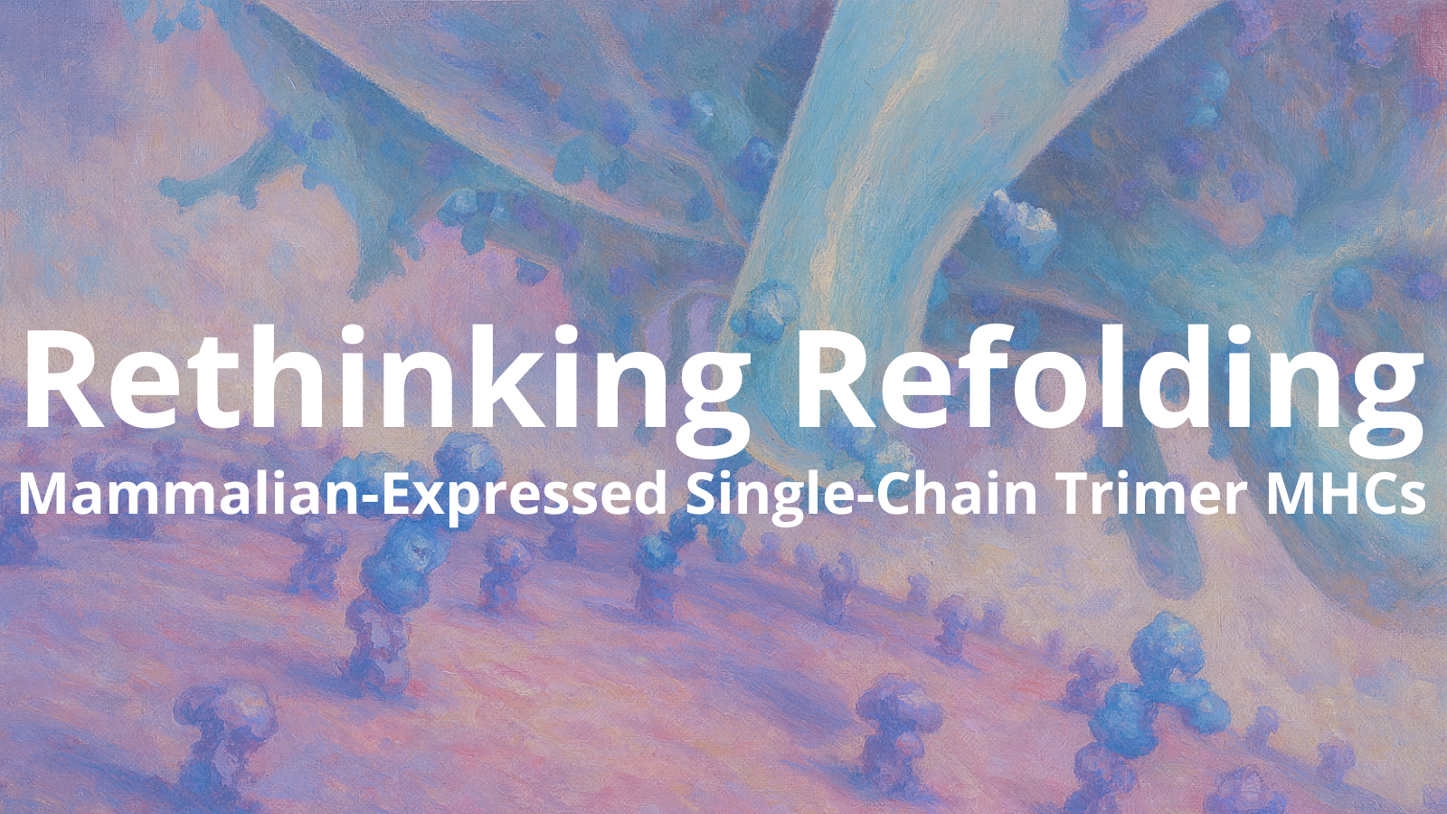 Rethinking Refolding: The Case for Mammalian-Expressed Single-Chain Trimer MHCs