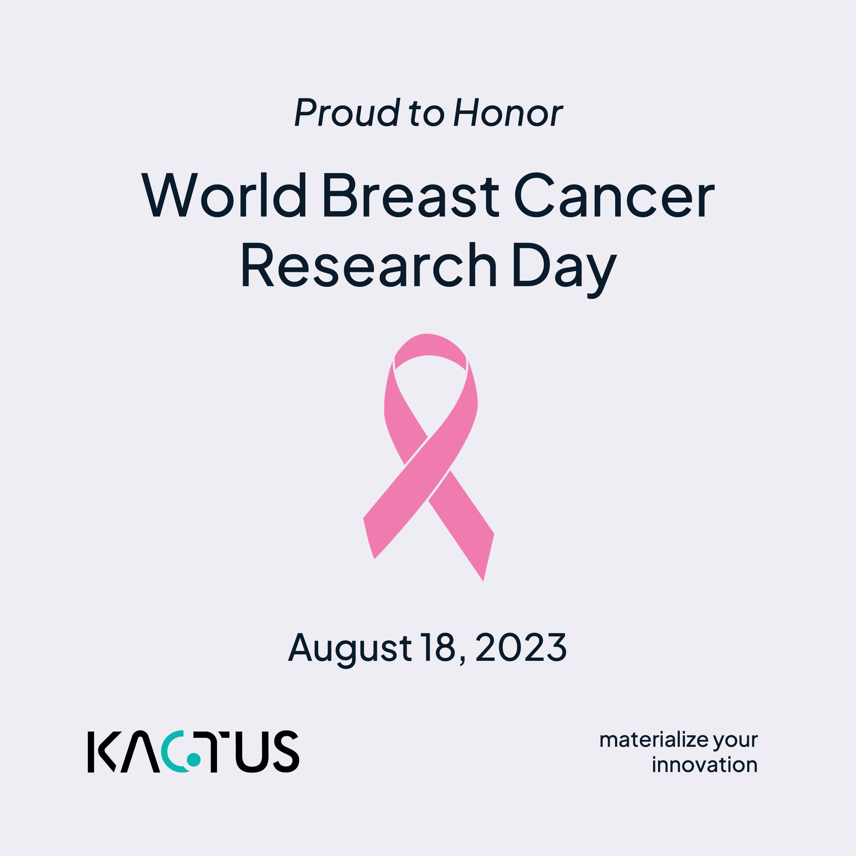 Advancing Breast Cancer Research: Uniting for Progress on World Breast Cancer Research Day 2023