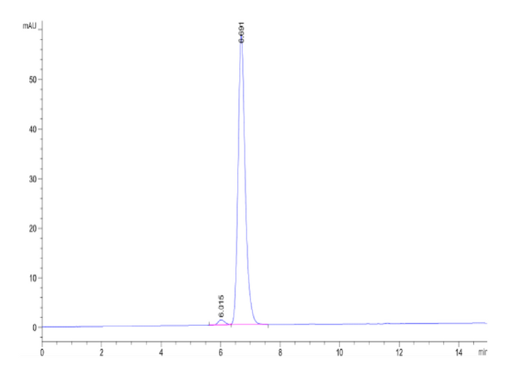 Human HLA-A*11:01&B2M&KRAS G12S (VVVGASGVGK) Tetramer Protein (MHC-HM442T)