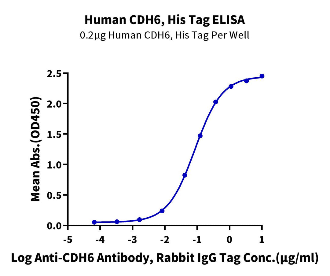 Human CDH6/Cadherin 6 Protein (CHD-HM106)