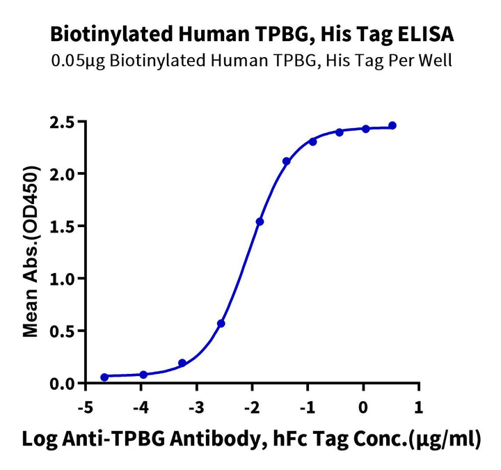 Biotinylated Human TPBG/5T4 Protein (5T4-HM401B)