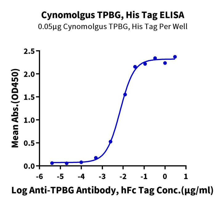 Cynomolgus TPBG/5T4 Protein (5T4-CM101)