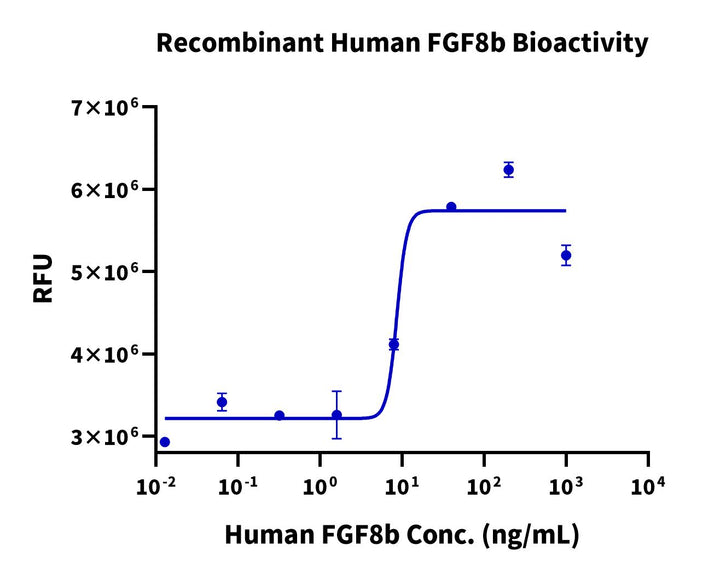 Human FGF8b-Protein (FGF-HE08B)