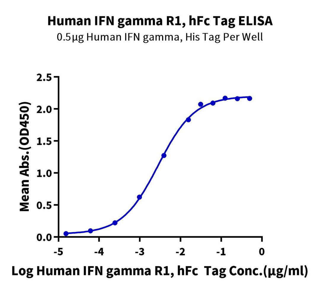 Human IFN gamma R1/IFNGR1 Protein (IFN-HM2GR)