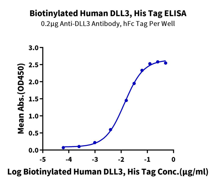 Biotinylated Human DLL3 Protein (Primary Amine Labeling) (DLL-HM103B)