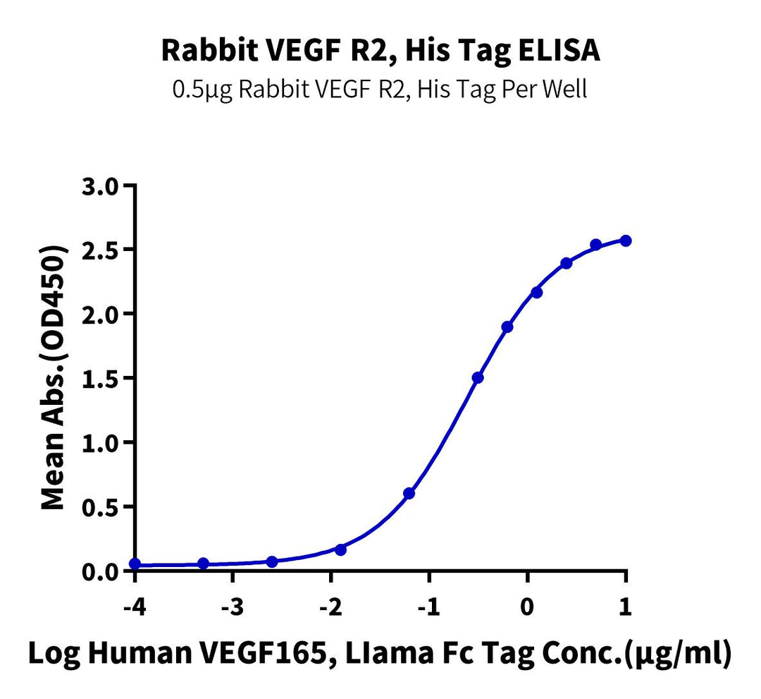 Rabbit VEGF R2/KDR Protein (VGF-RM1R2)