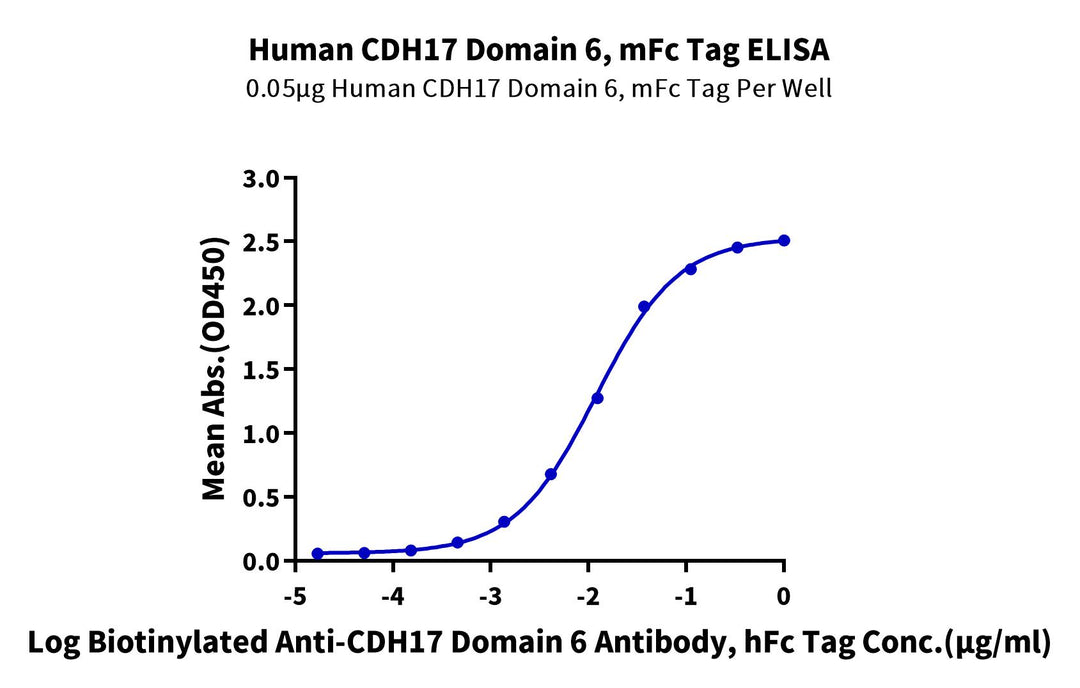 Human CDH17/Cadherin 17 Domain 6 Protein (CDH-HM36D)
