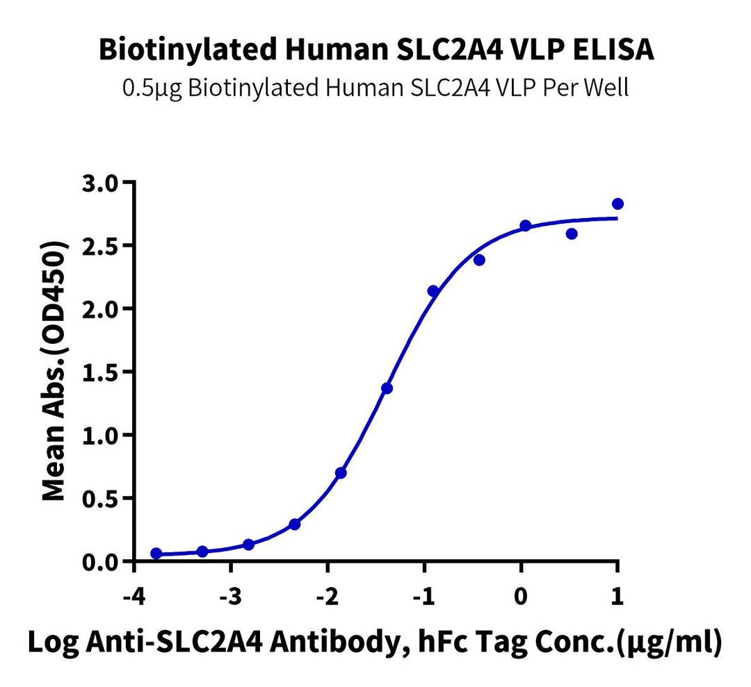 Biotinylated Human SLC2A4 VLP (SLC-HM0A4B)