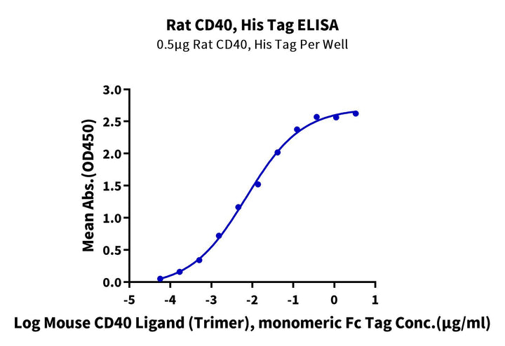 Rat CD40/TNFRSF5 Protein (CD4-RM140)