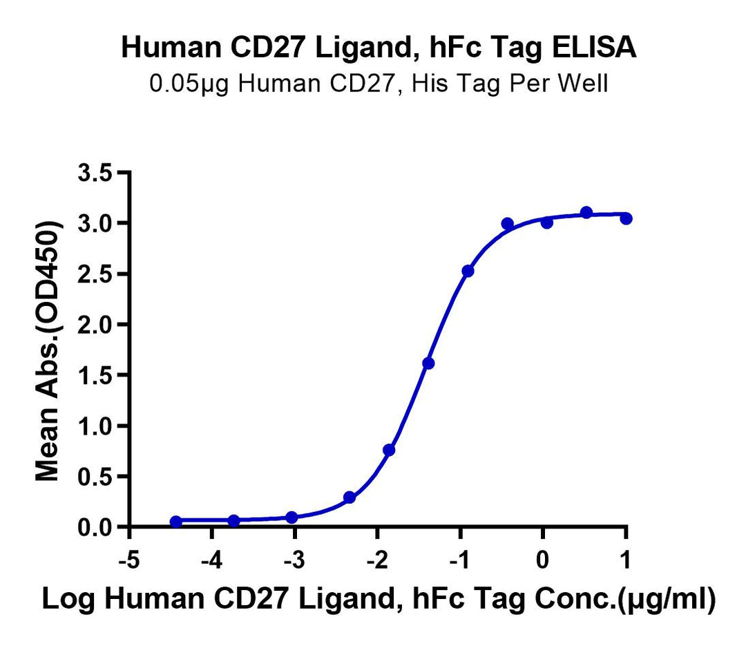 Human CD27 Ligand/CD70 Protein (CD7-HM270)