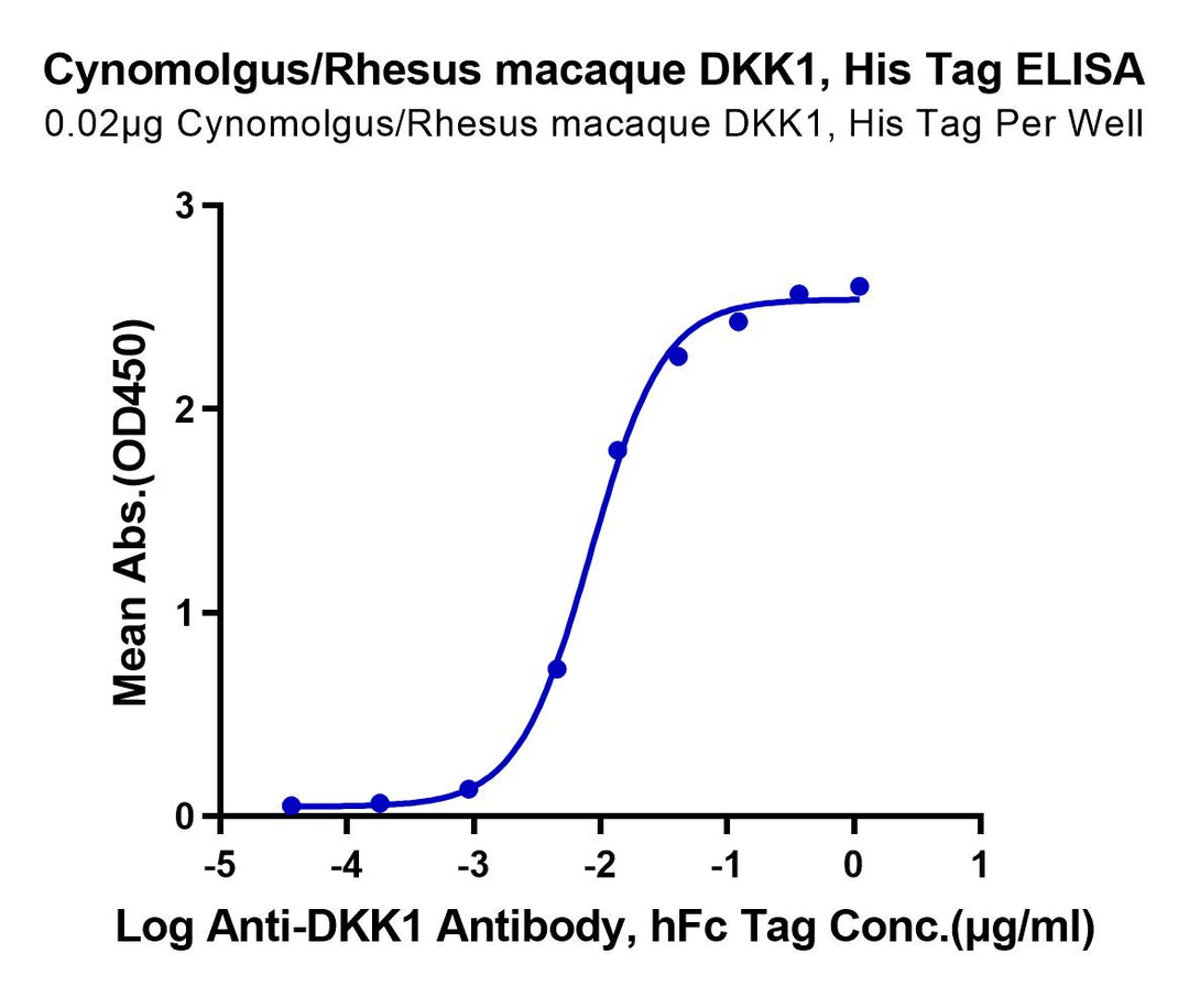 Cynomolgus/Rhesus macaque DKK1 Protein (DKK-CM101)