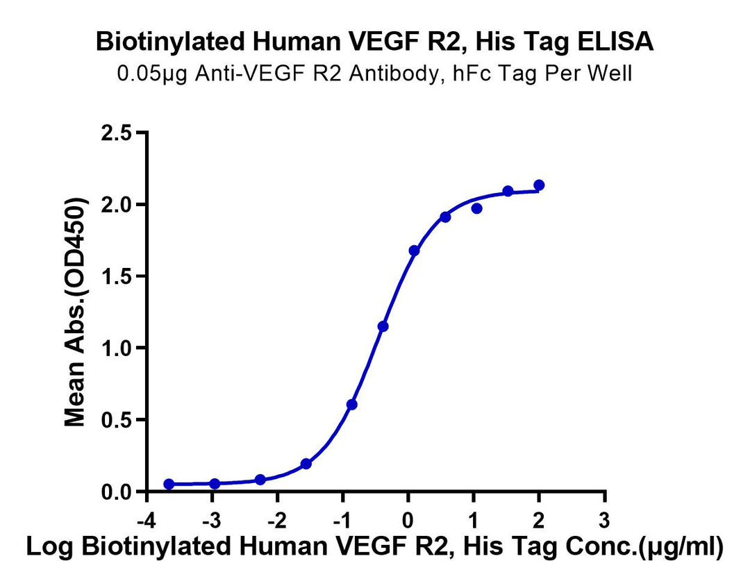 Biotinylated Human VEGF R2/KDR Protein (VGF-HM4R2B)