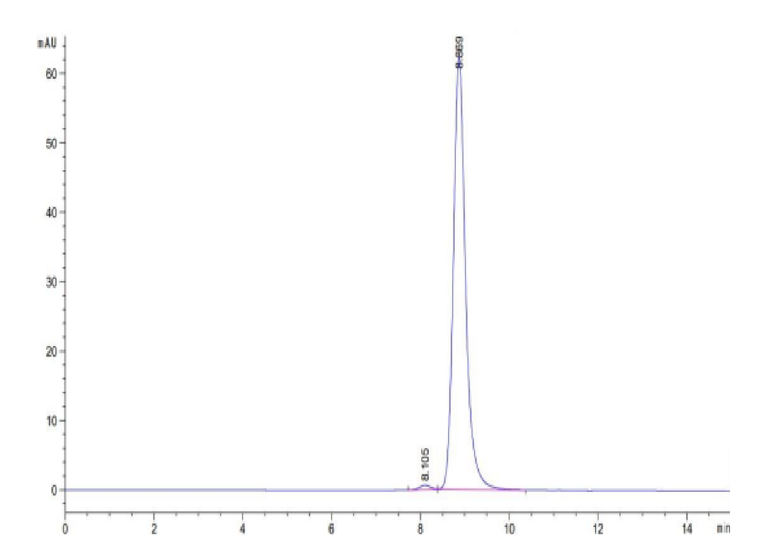 Biotinylated Human HLA-A*11:01&B2M&KRAS G12A (VVVGAAGVGK) Monomer Protein (MHC-HM441B)