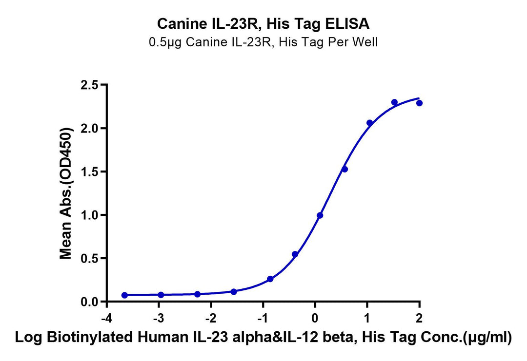 Canine IL-23R Protein (ILR-DM123)