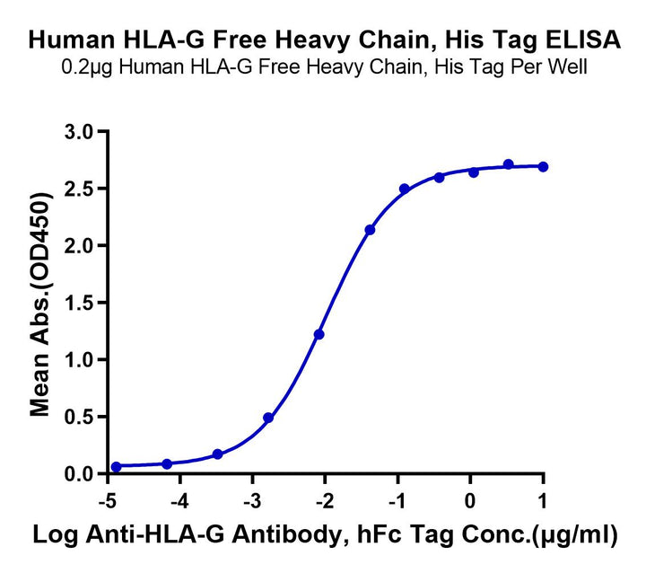 Human HLA-G Free Heavy Chain Protein (HLG-HE41F)