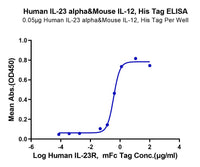 Non-biotinylated Human IL-23 alpha&Mouse IL-12 beta Protein (ILB-HM4AB)